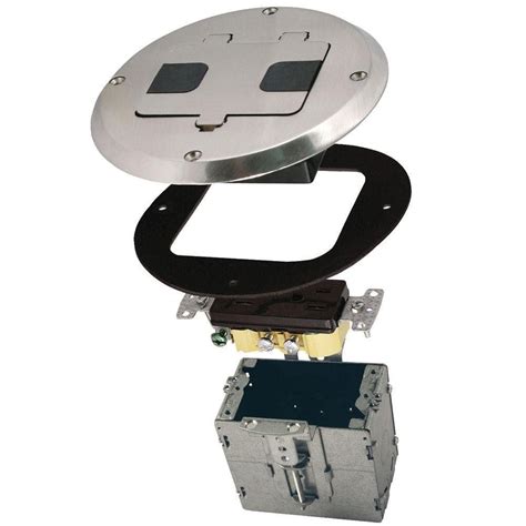 raco 1-gang metal floor electrical box|3 gang metal electrical box.